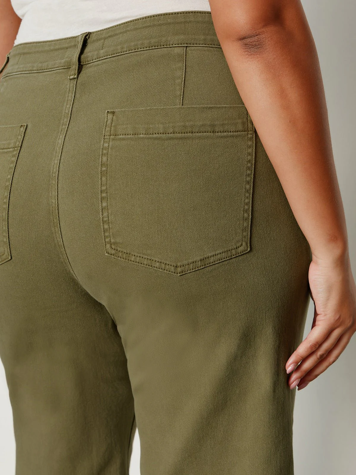 The Marine Jean Covert Green Extended Sizing - Image 4