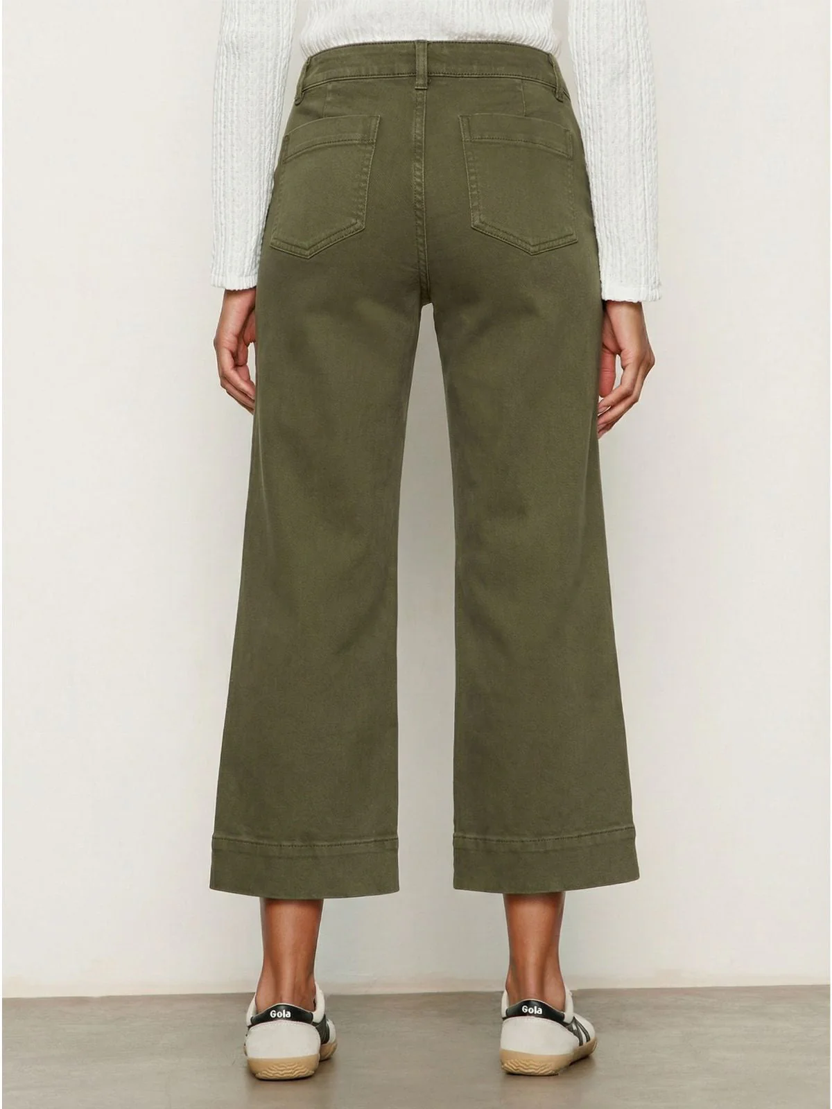 The Marine Jean Covert Green Petite Sizing - Image 3