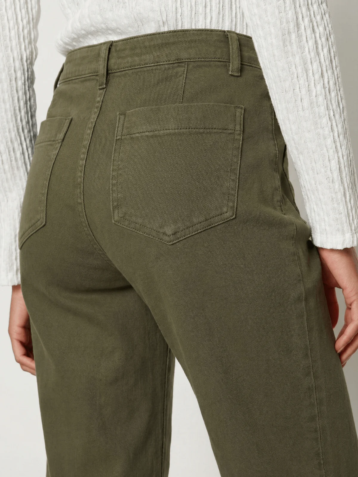 The Marine Jean Covert Green Petite Sizing - Image 4