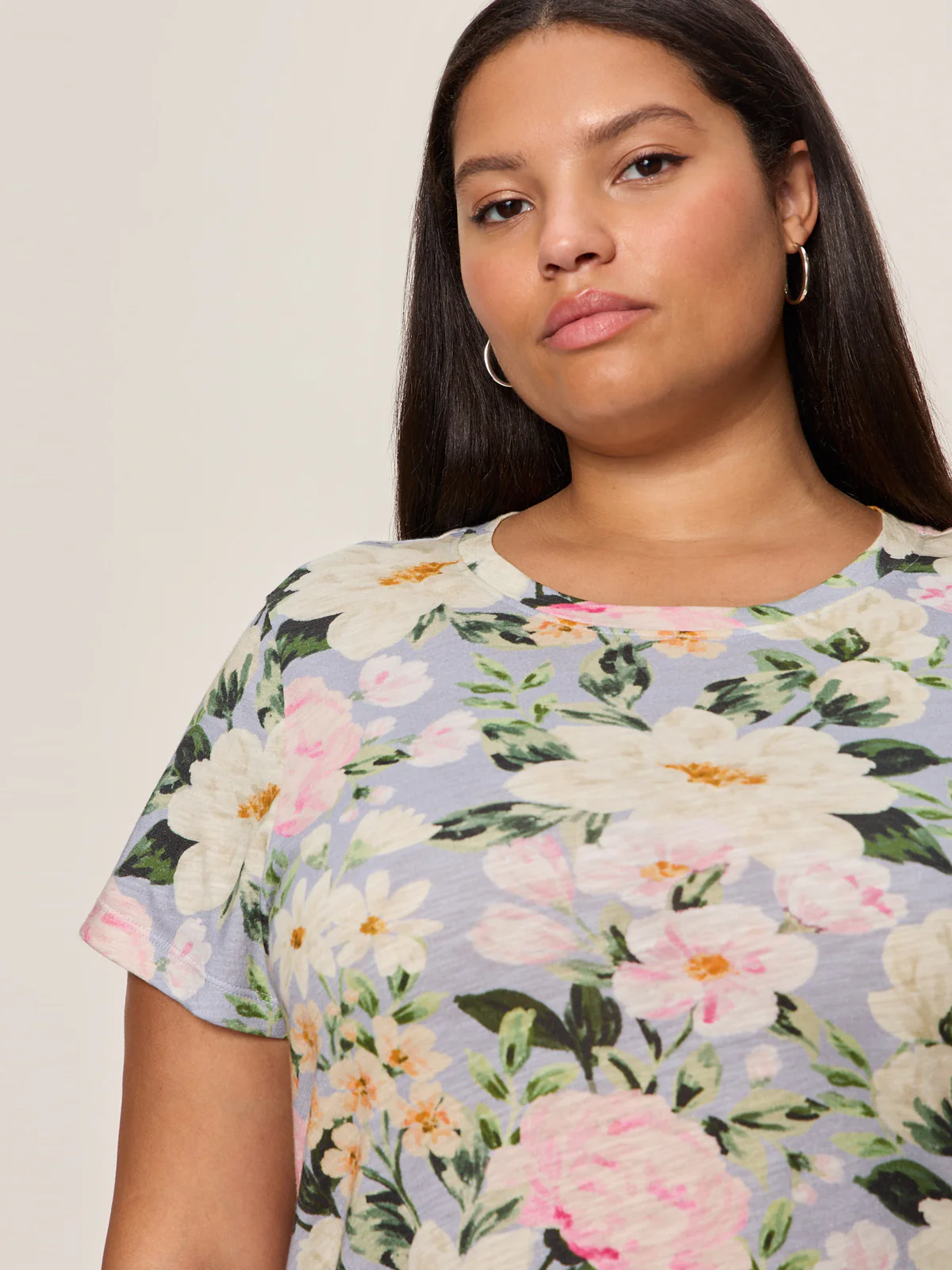 The Perfect Tee Spring Floral Extended Sizing - Image 5