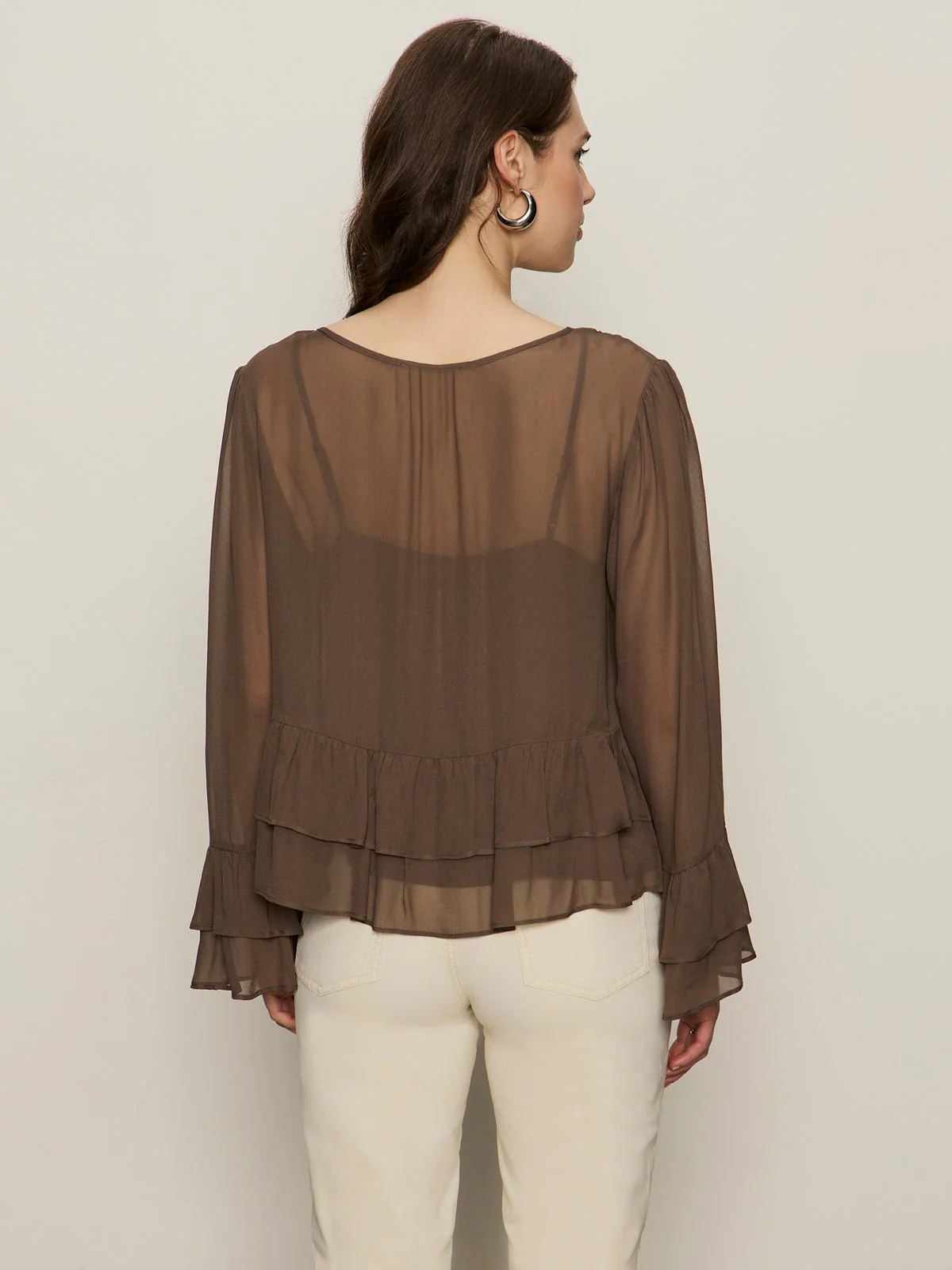 There She Goes Blouse Morel - Image 4