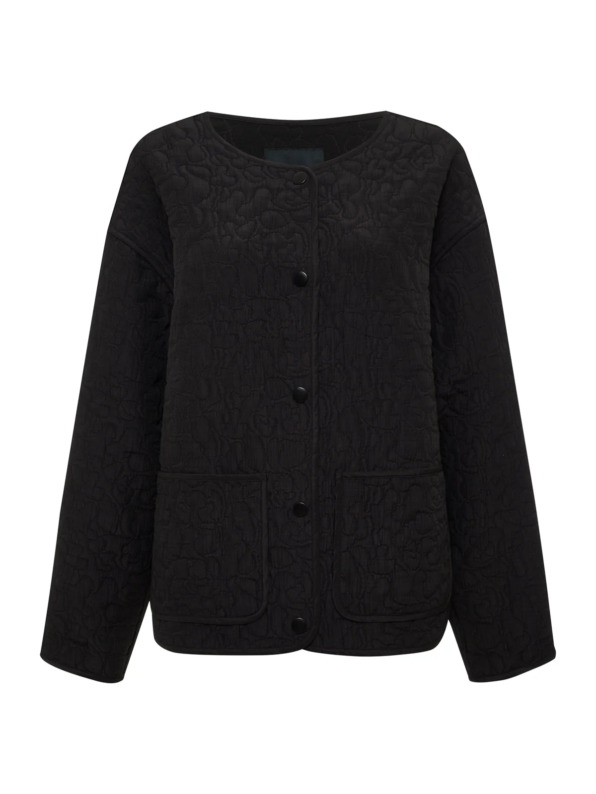 Transit Quilted Liner Jacket Black - Image 7