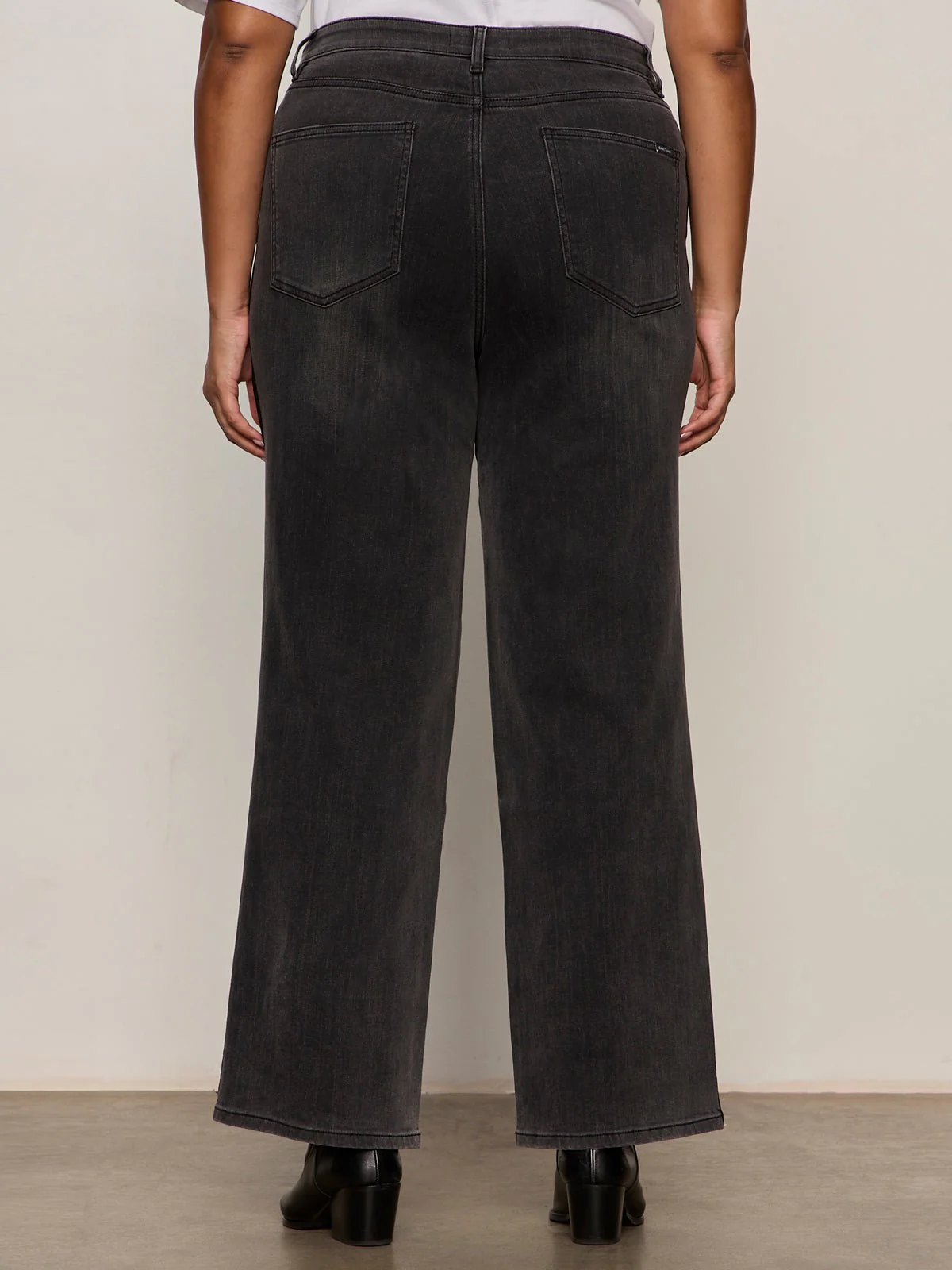 Tuxedo Relaxed Straight Jean Black Tie Extended Sizing - Image 3
