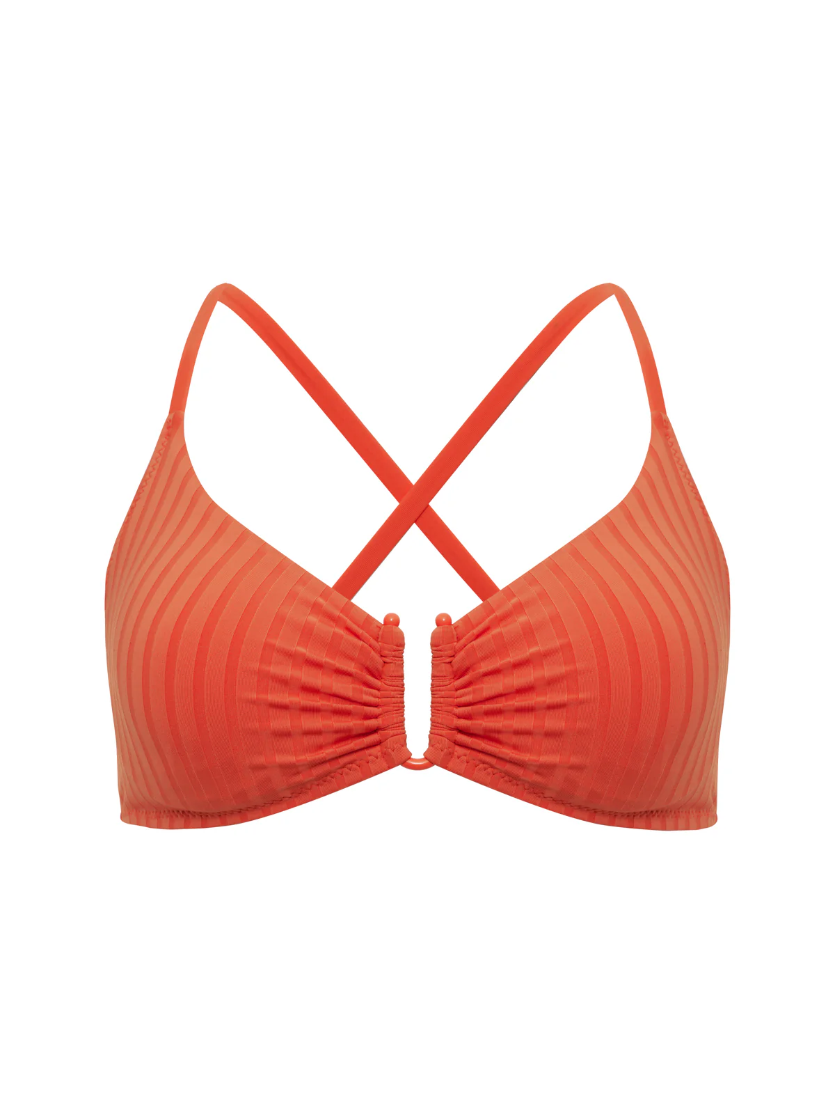 Underwire Bra Bikini Top Hibiscus - Image 4
