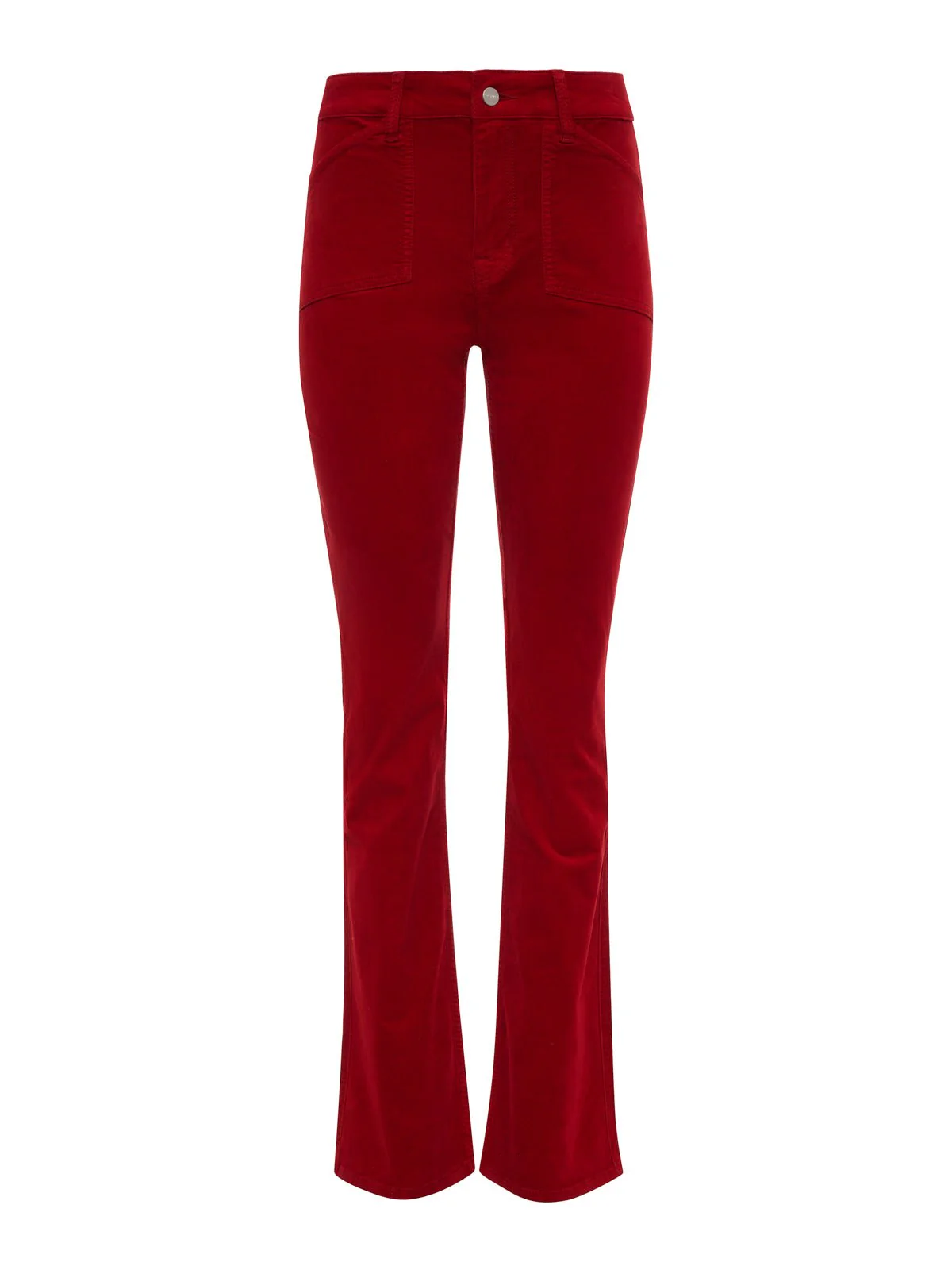 Velveteen Brook Bootcut Pant Cherry Lacquer Petite Sizing - Image 7