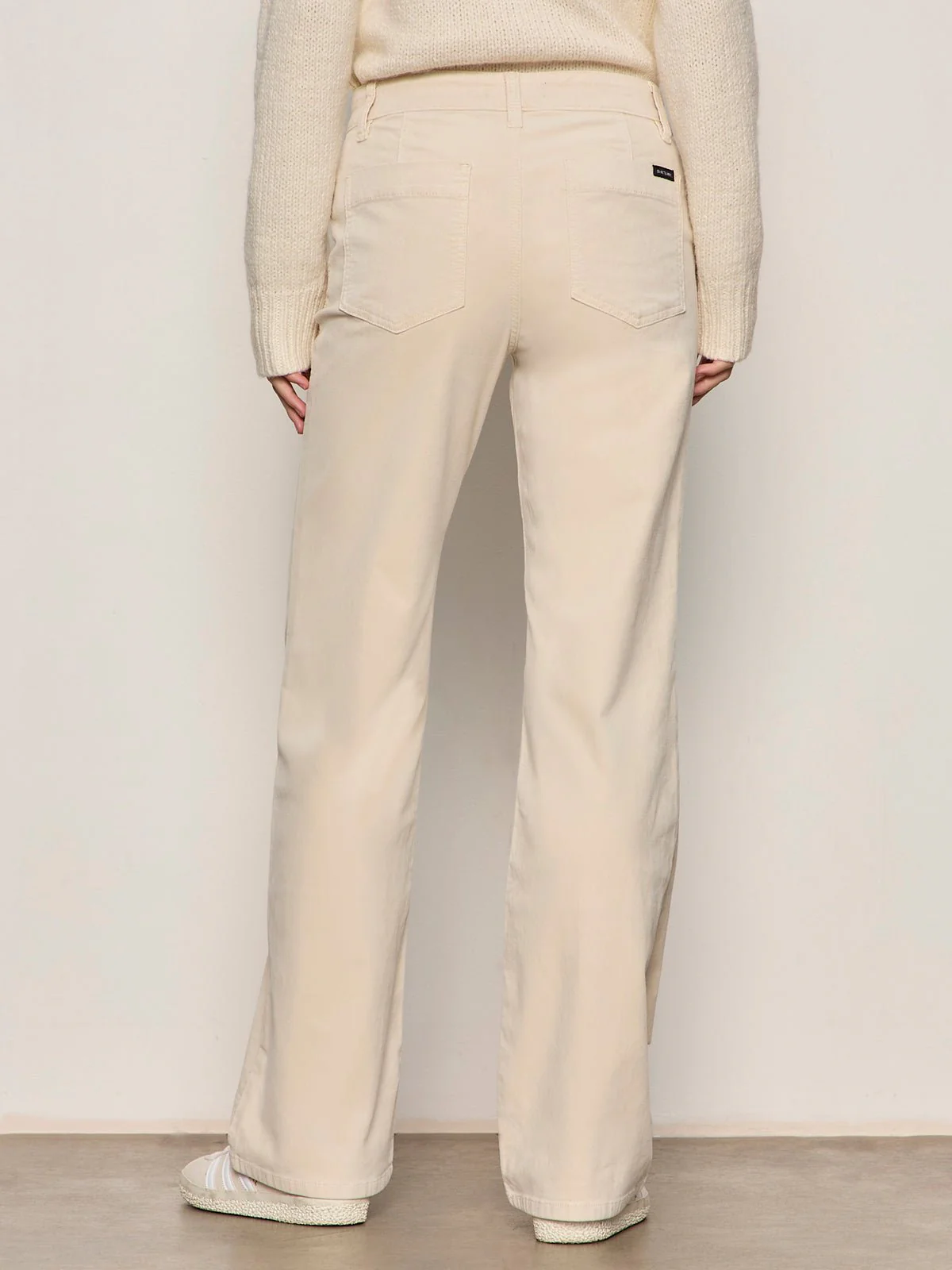 Velveteen Marine Pant Vanilla Creme - Image 3