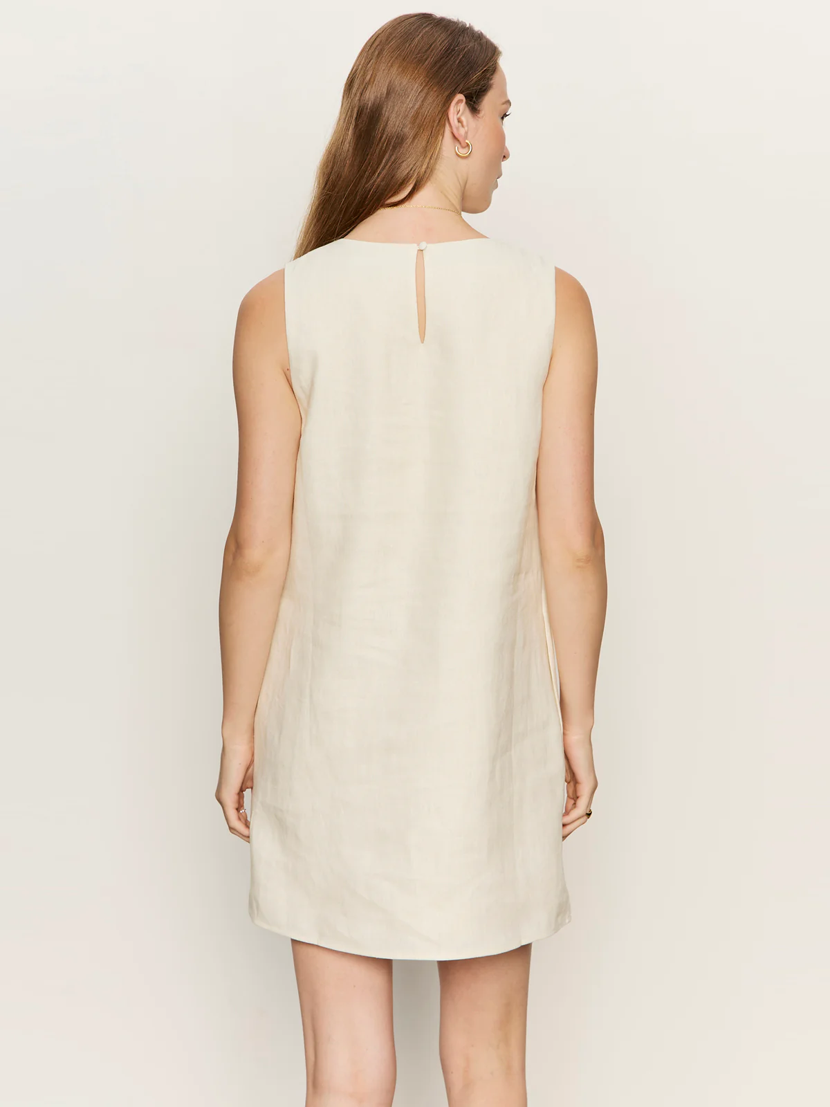 Way To Be Linen Shift Dress Palmetta - Image 3
