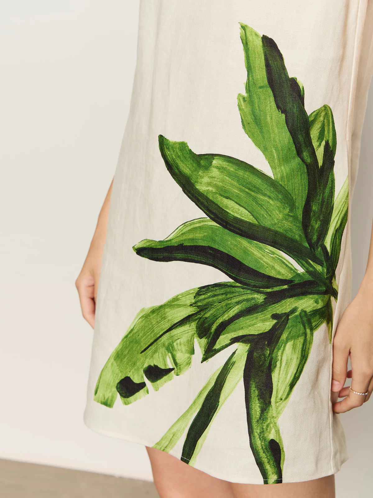 Way To Be Linen Shift Dress Palmetta - Image 5