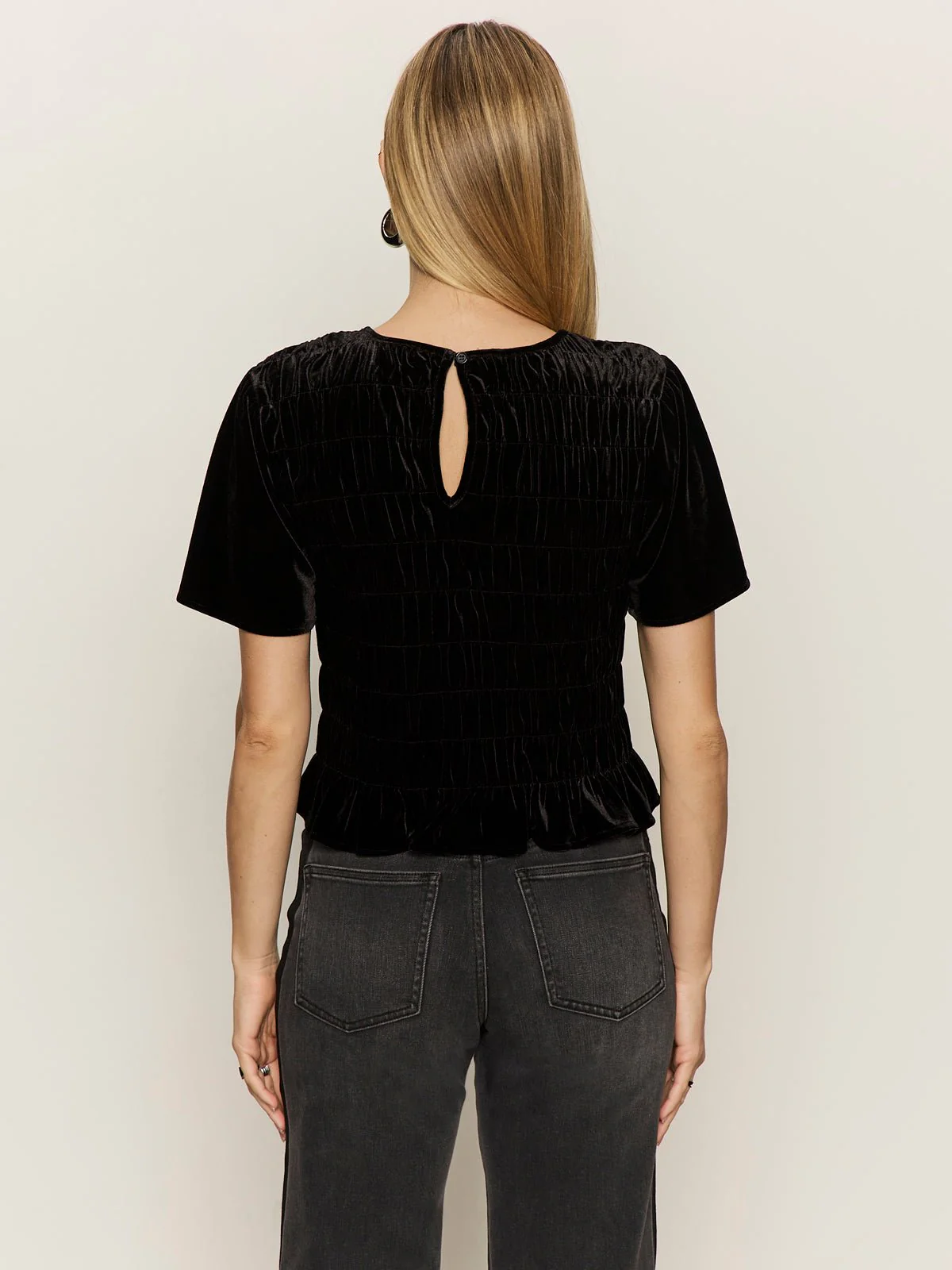 We Belong Together Velvet Top Black - Image 4